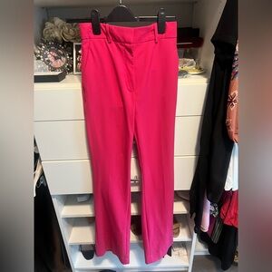 Babaton Hot Pink Straight Leg Pants